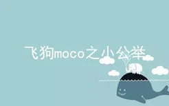 飞狗moco之小公举