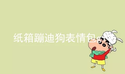 纸箱蹦迪狗表情包gif