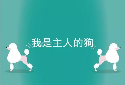 我是主人的狗