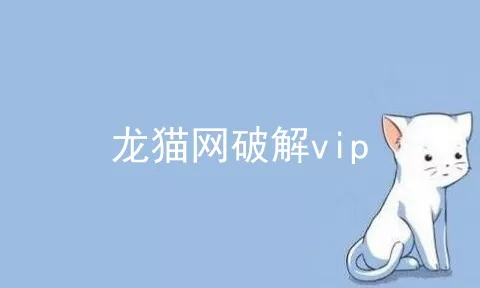 龙猫网破解vip