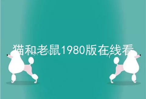 猫和老鼠1980版在线看