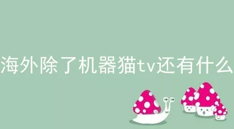 海外除了机器猫tv还有什么