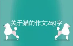 关于猫的作文250字