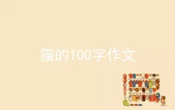 猫的100字作文