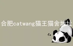 合肥catwang猫王猫舍地址
