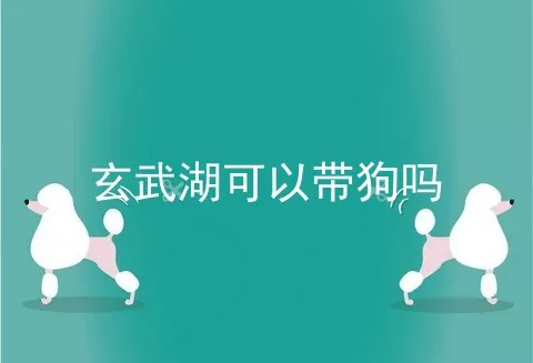 玄武湖可以带狗吗